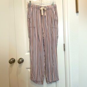 American Eagle Multi Striped Drawstring Pants